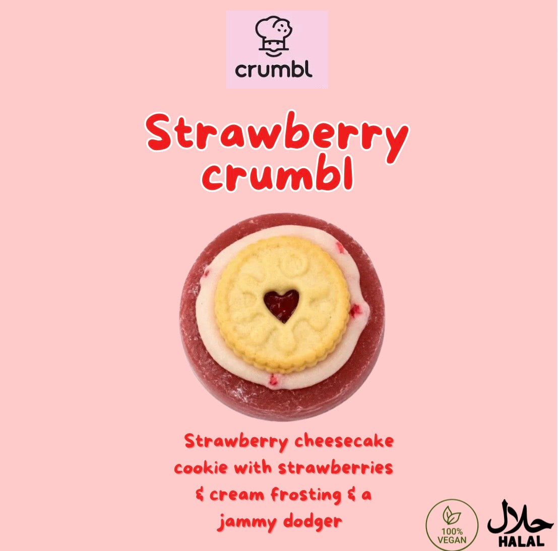 Strawberry Crumble