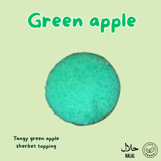 Green apple sherbet