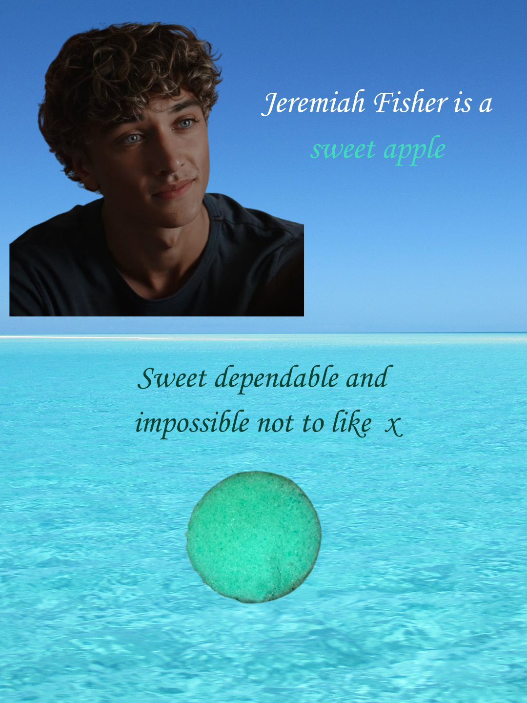 Green apple sherbet